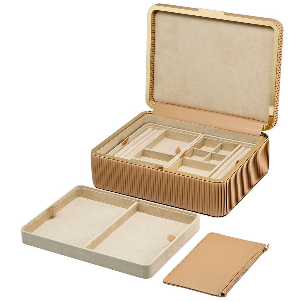 Bella Medium Jewelry Mocha Box