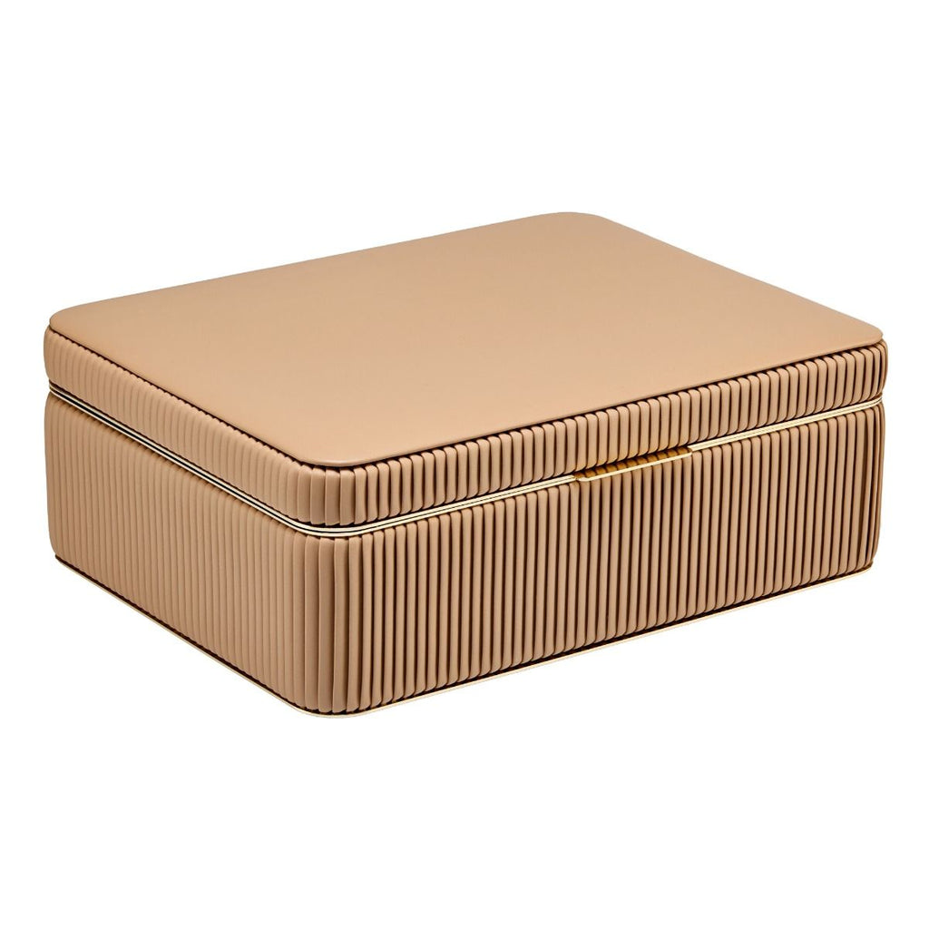 Bella Large Jewelry Mocha Box