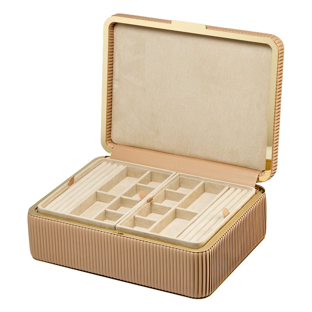 Bella Large Jewelry Mocha Box