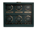 Wolf 1834 British Racing Green 6 Module Watch Winder