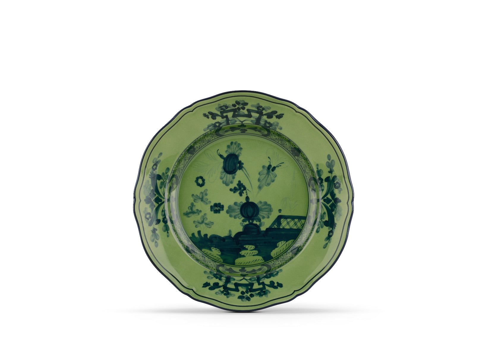 Richard Ginori 1735 "Oriente Italiano" Malachite Flat Dessert Plate
