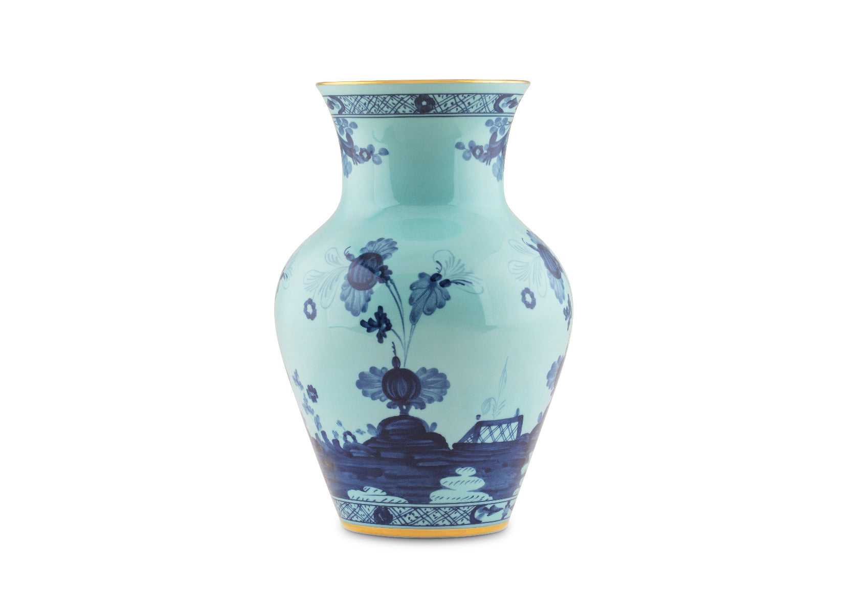 "Oriente Italiano" Iris Ming Vase