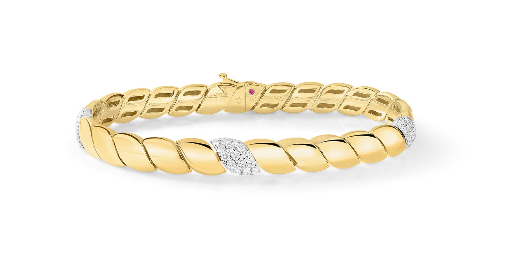 Roberto Coin San Marco Diamond Station Bracelet