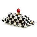 MacKenzie-Childs Courtly Check Butter Box