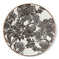 MacKenzie-Childs Sterling English Garden Enamel Salad/Dessert Plate
