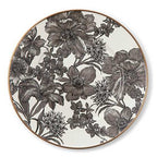 MacKenzie-Childs Sterling English Garden Enamel Salad/Dessert Plate
