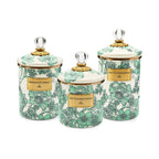 Emerald English Garden Small Canister