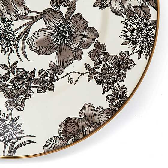 Sterling English Garden Enamel Dinner Plate