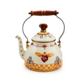 MacKenzie-Childs Queen Bee Tea Kettle -  2 Quart