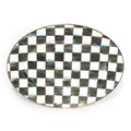 MacKenzie-Childs Courtly Check Medium Oval Platter