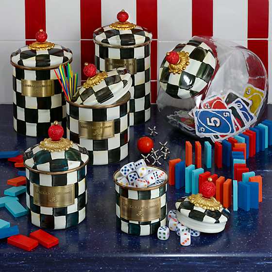Courtly Check Mini Canister