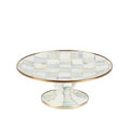 MacKenzie-Childs Sterling Check Mini Pedestal Platter