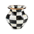 MacKenzie-Childs Courtly Check Enamel Vase