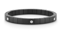 Roberto Demeglio "Scacco" Vite Matte Black Ceramic Bracelet With 18kt White Gold Screws