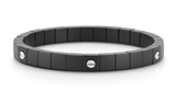 Roberto Demeglio "Scacco" Vite Matte Black Ceramic Bracelet With 18kt White Gold Screws