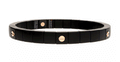 Roberto Demeglio "Scacco" Vite Matte Black Ceramic Bracelet With 18kt Rose Gold Screws (XL)