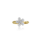 Phillips House "Infinity" Forget-Me-Not Large Double Flower Ring
