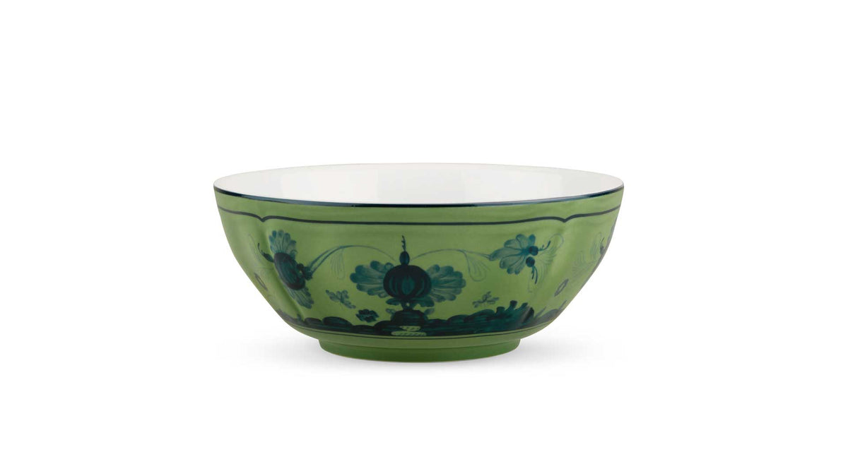 "Oriente Italiano" Malachite Bowl
