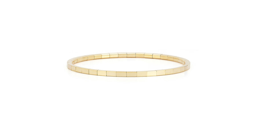 "Extensible" 18kt Yellow Gold Stretch Bracelet