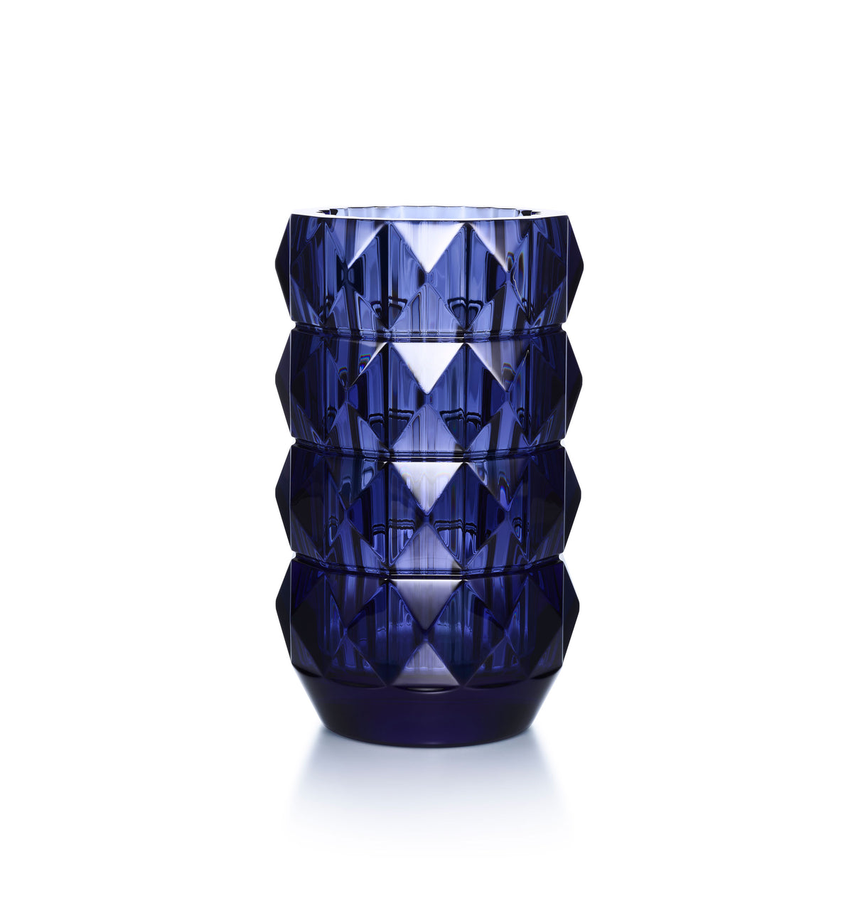 Louxor Midnight Blue Round Medium Vase