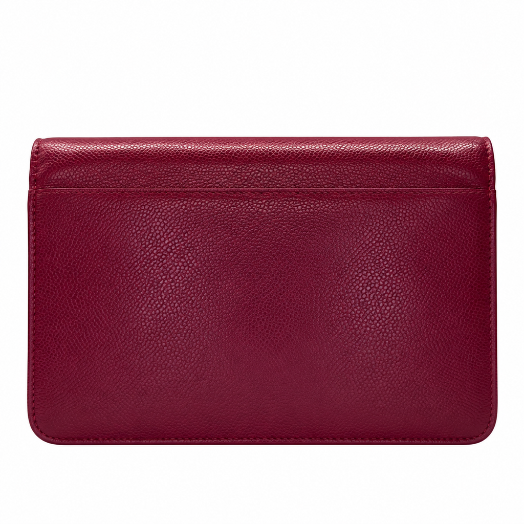 Chanel Burgundy Timeless Wallet on Chain