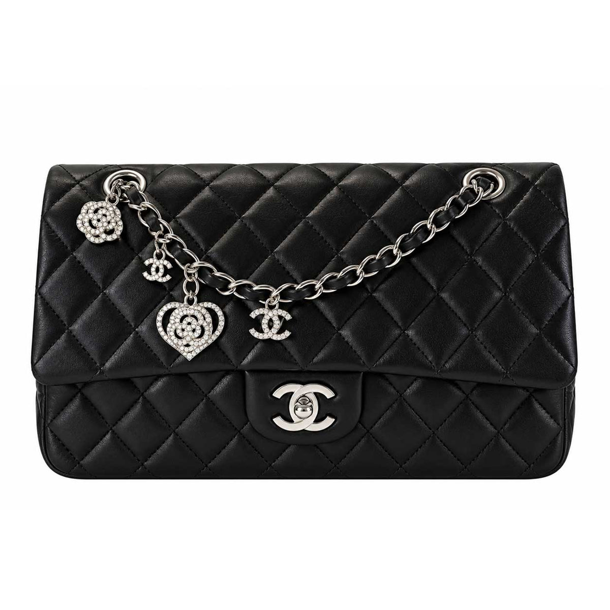 Chanel Single Flap with Charm Strap - 19 Series 2014