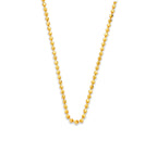 Disco Ball 20" Chain Necklace in 22kt Yellow Gold