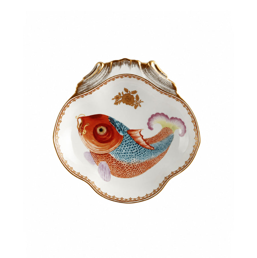 Dallas Museum Carp Shell Dish