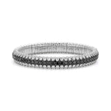 "Extensible" Giotto Diamond 18kt White Gold Stretch Bracelet