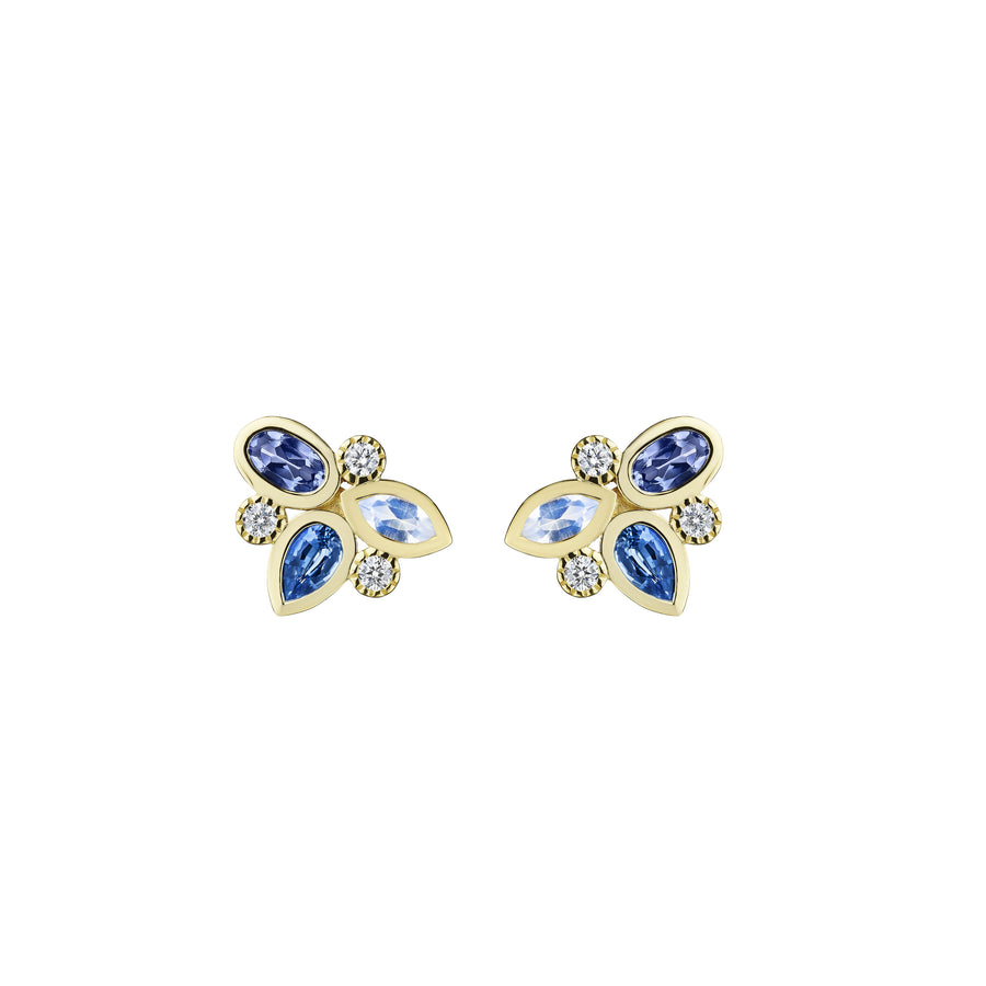 Moondance Gemstone Stud Earrings