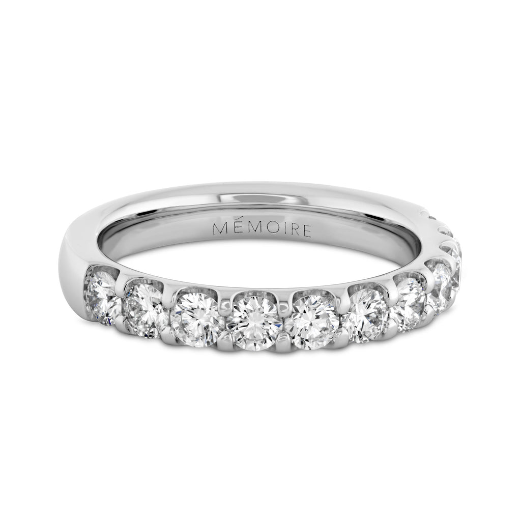 "Odessa" Platinum Round Diamond Band