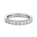 "Odessa" Platinum Round Diamond Band