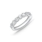 "Odessa" Platinum Round Diamond Band