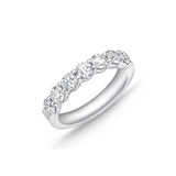 "Odessa" Platinum Round Diamond Band