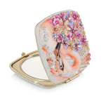 Lily Floral Flamingo Compact