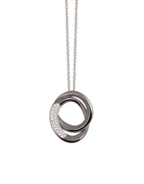"Firenze" Galaxy Lux 18kt Black Lava Diamond Pendant Necklace