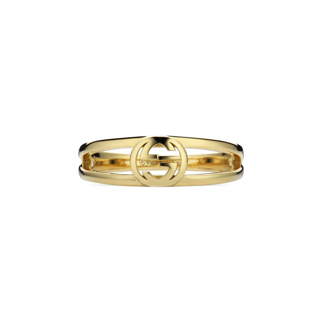 "Interlocking G" 18kt Yellow Gold Ring