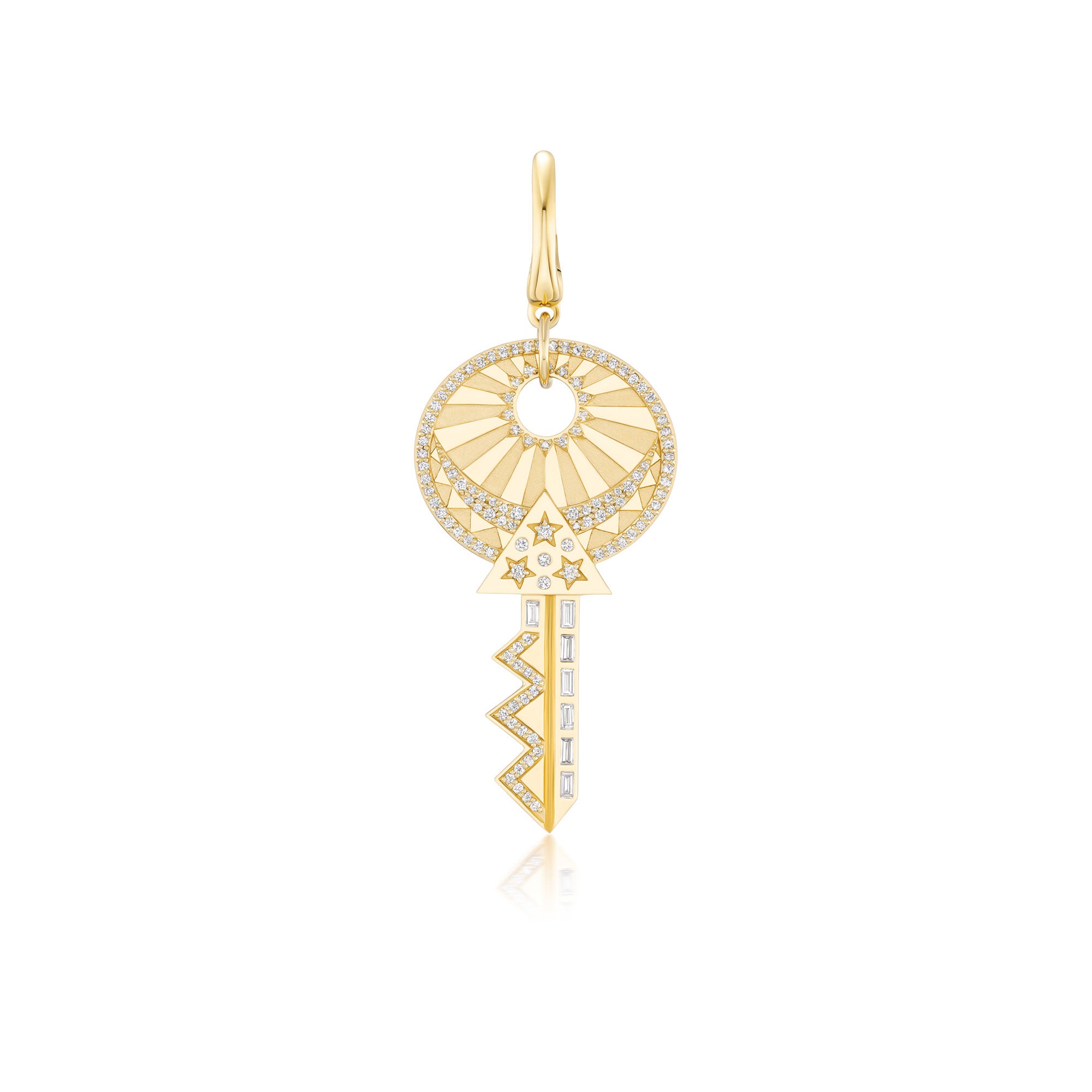 "Key to the Universe" Charm Pendant