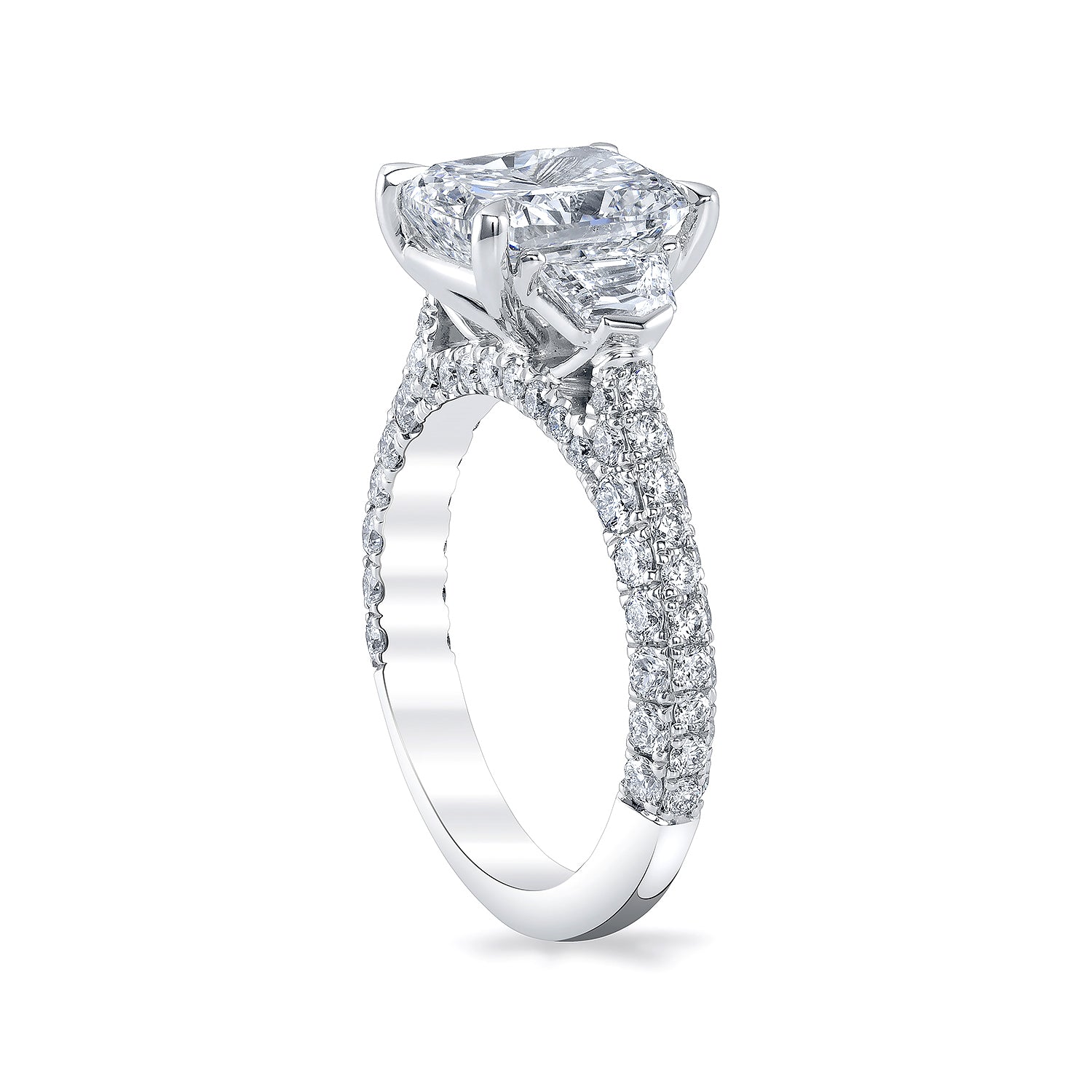 Diamond Engagement Ring in Platinum
