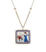 Abracadabra Diamond & Sapphire Necklace