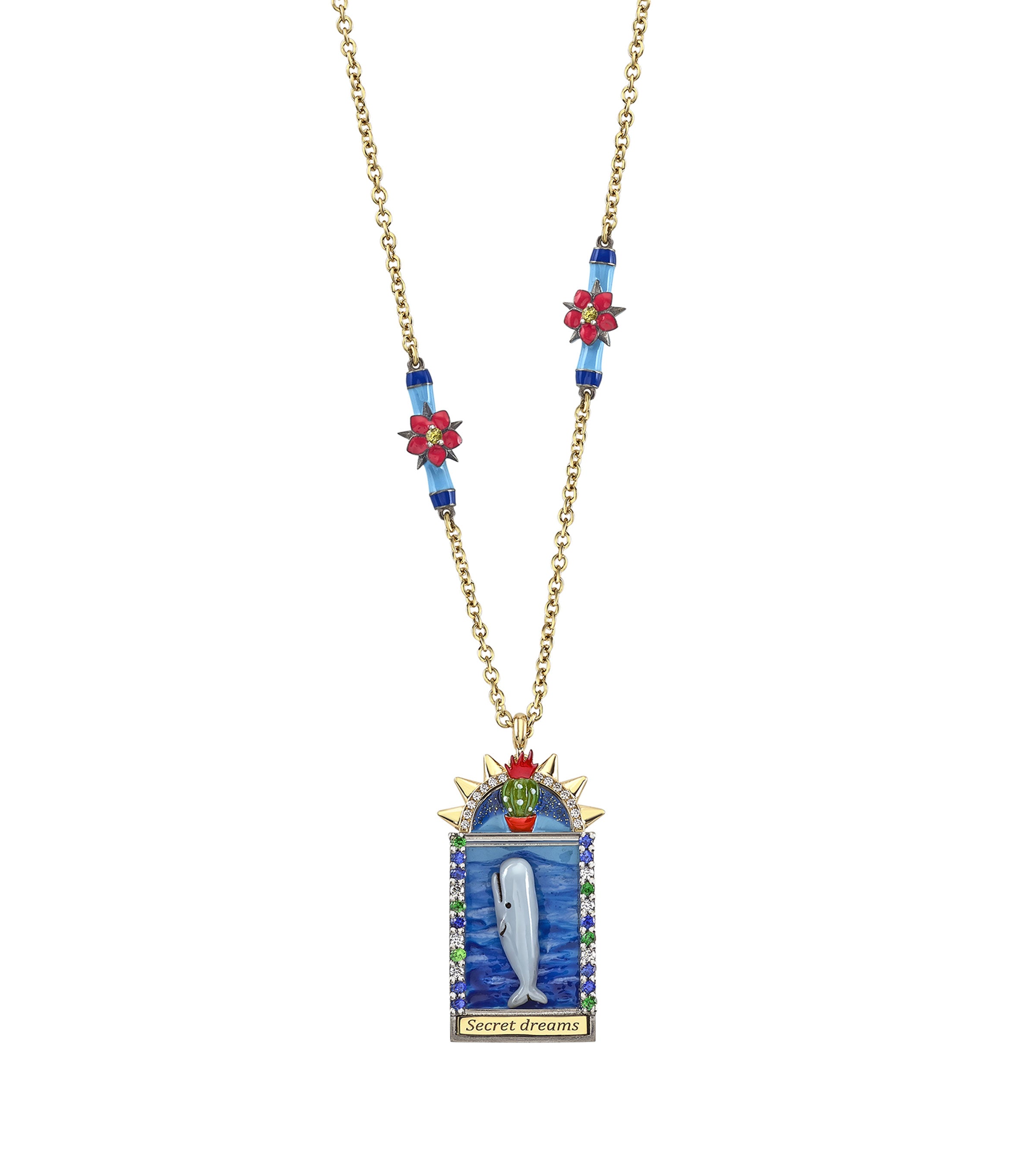 Fantasia Secret Dreams Whale Necklace