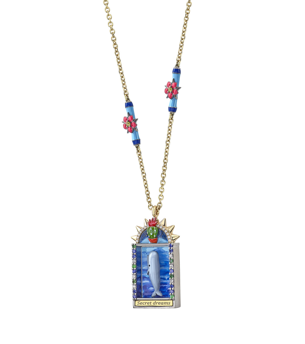Fantasia Secret Dreams Whale Necklace