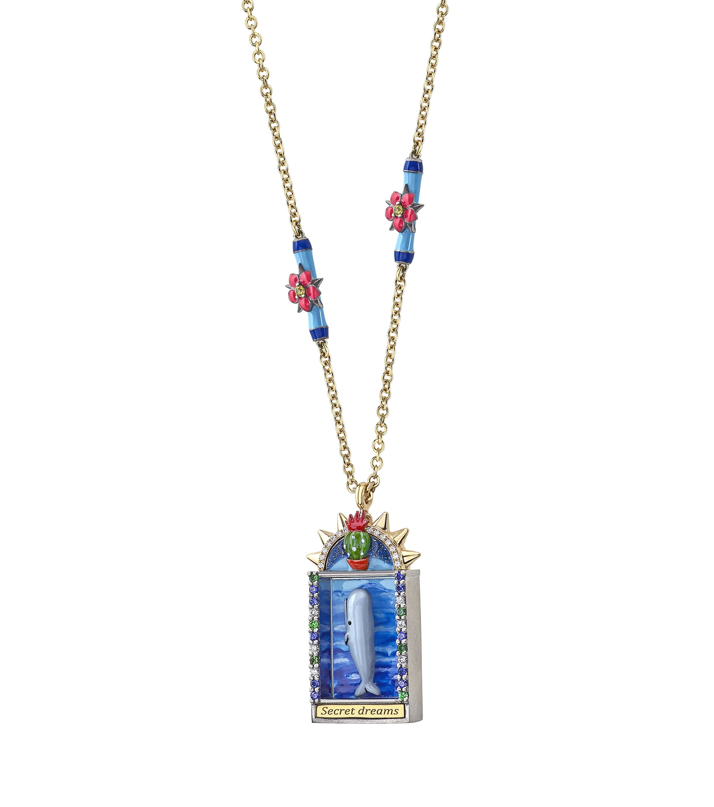 Fantasia Secret Dreams Whale Necklace