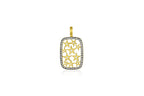 Starstruck Frame Pendant - Diamond & Grey Diamond