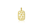 Starstruck Frame Pendant - Diamond & Grey Diamond