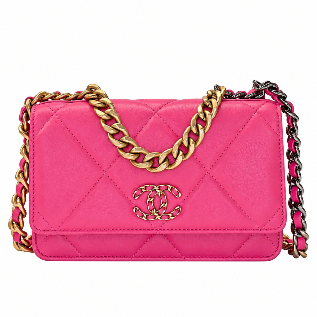 Chanel 19 Wallet on Chain Quilted Lambskin