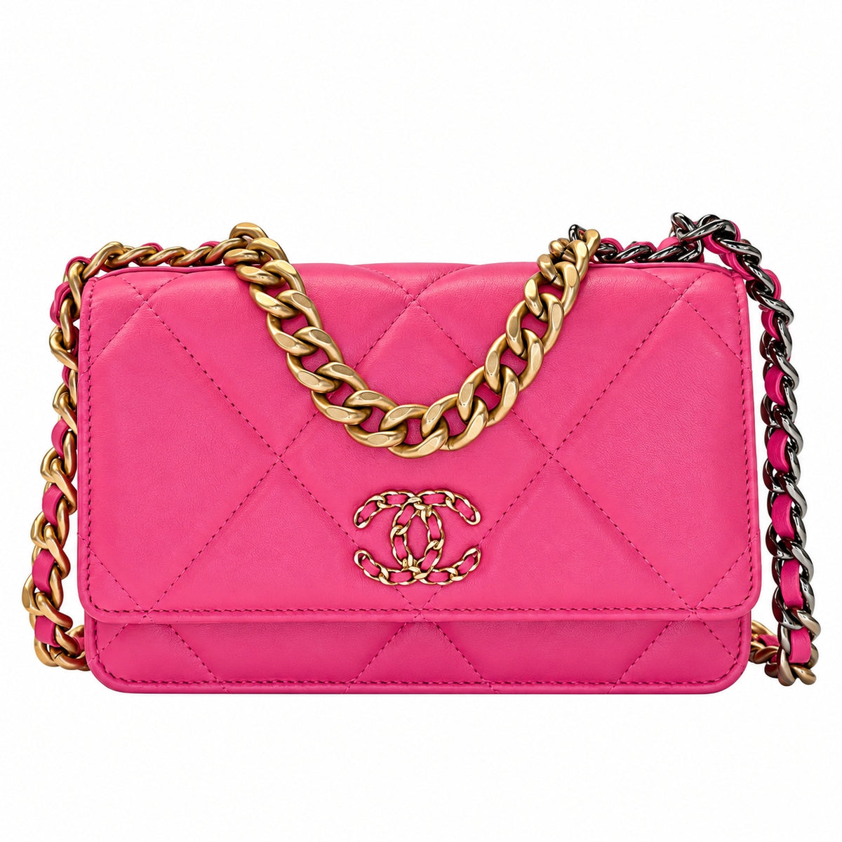 Chanel 19 Wallet on Chain Quilted Lambskin