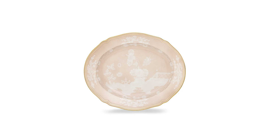 "Oriente Italiano" Meringa Oval Platter