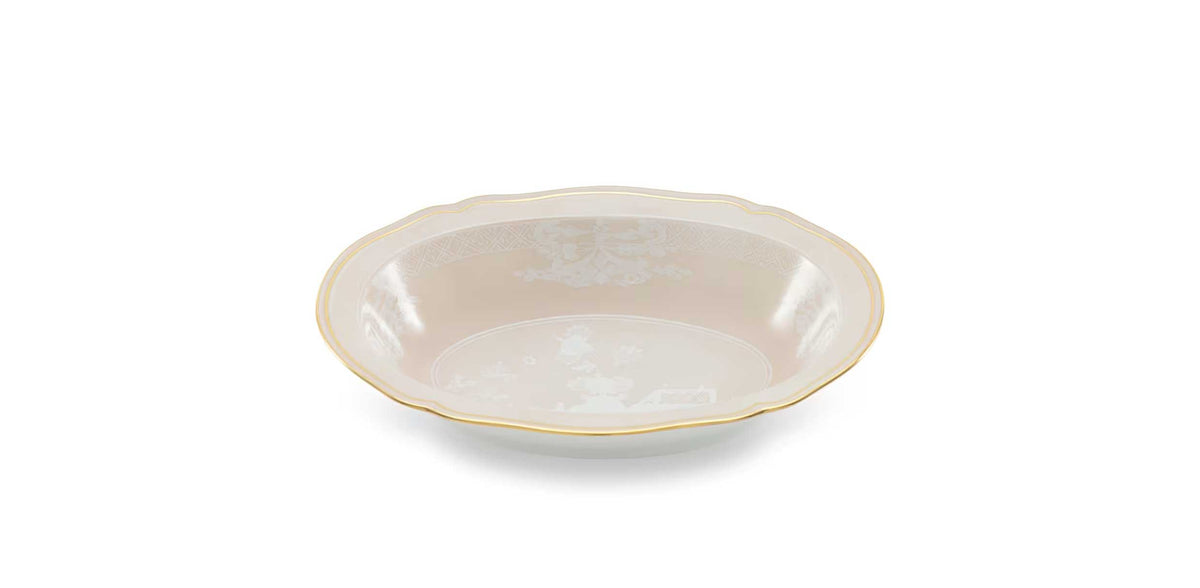"Oriente Italiano" Meringa Oval Bowl