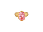 "One-of-a-Kind" 24kt Gold Pink Sapphire Ring